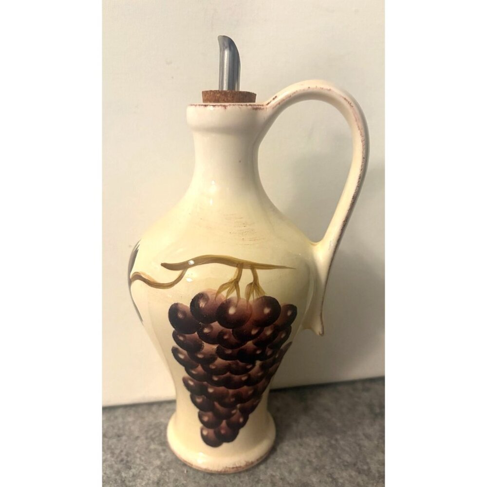 Tabletops Lifestyles Villa Grande Oil or Vinegar Cruet  8.5"  # 3300